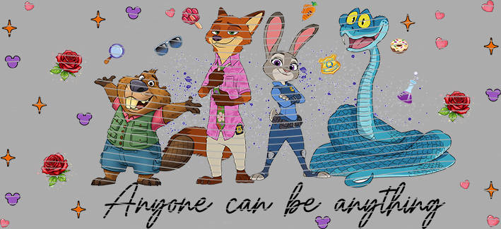 16oz Disney style-D-1588